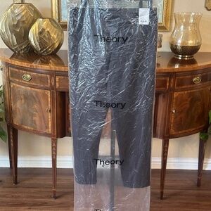 Theory Easy DRW Pant/Black Gamma Stretch